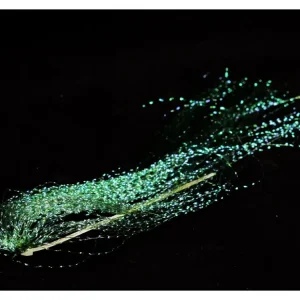 Sybai Streamerové Vlasy Magnum Crystal Flash Hair Green 27cm Cenová Bomba