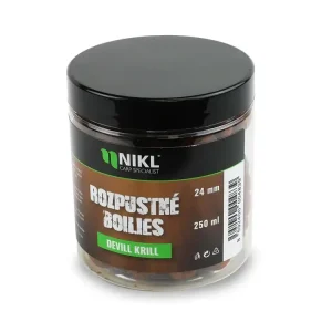 Pouze Dnes Nikl Rozpustné Boilies Devill Krill 250g
