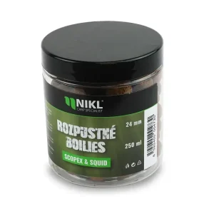 Nikl Rozpustné Boilies Scopex & Squid 250g Finální Výprodej