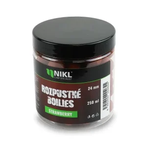 Nikl Rozpustné Boilies Strawberry 250g Zlevněný