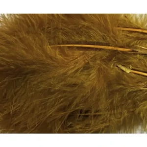 Vrácení Zdarma Hends Peří Marabou Olive Brown