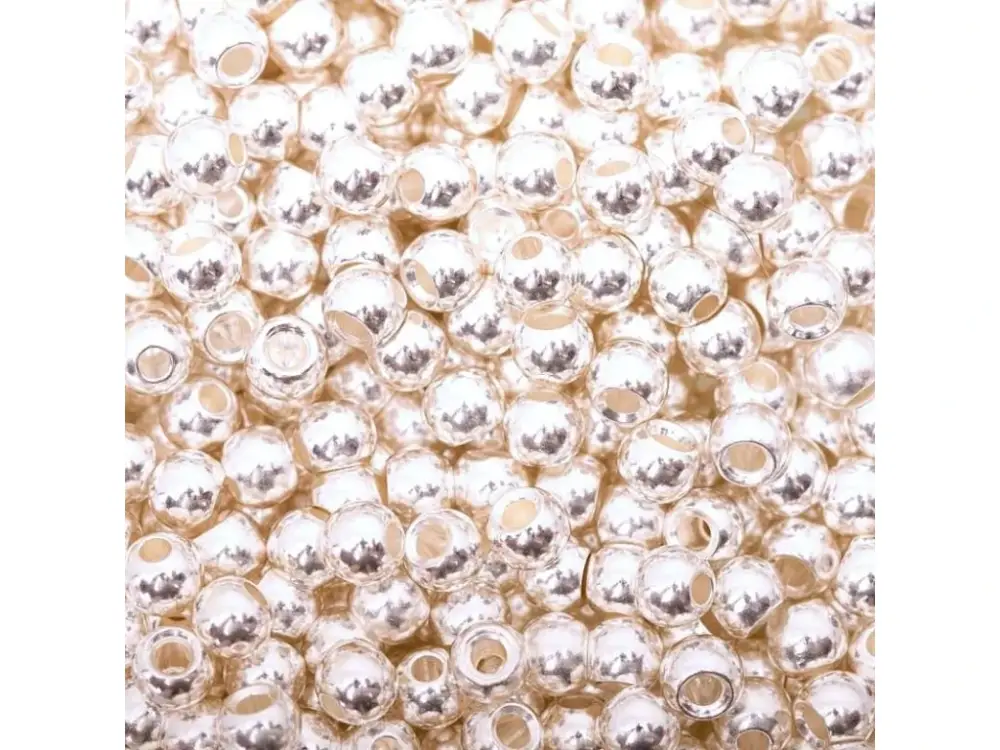 Dokud Zásoby Vydrží Hends Mosazné Hlavičky Brass Beads Silver