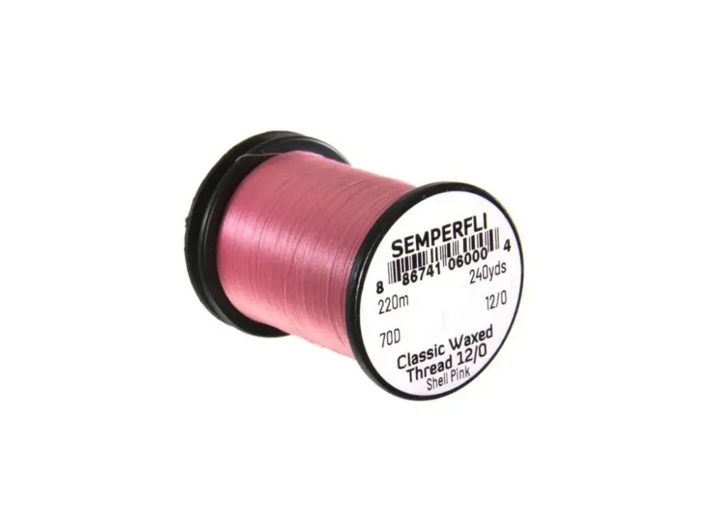 Objednat Nyní Semperfli Nit Classic Waxed Thread 12/0 Shell Pink