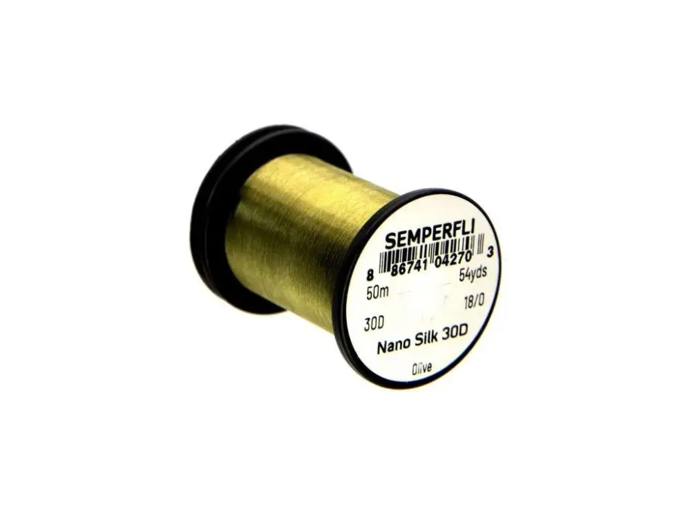 Semperfli Nit Nano Silk 30D 18/0 Olive Bezpečná Platba
