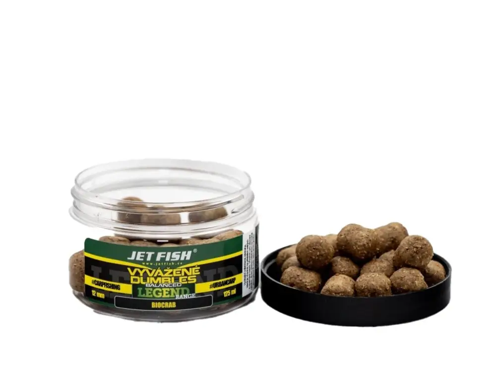 Vysoce Kvalitní Jet Fish Vyvážené Boosterované Dumbles Legend Range Biocrab 200ml