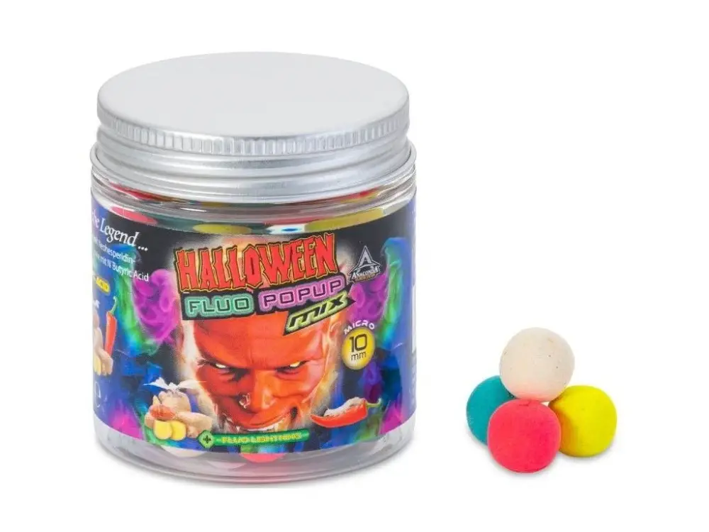 Anaconda Plovoucí Boilies Pop Up Fluo Mix Halloween 25g Horká Nabídka