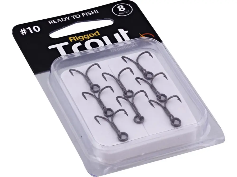 Westin Trojháček Rigged Trout Treble Hooks Black 8ks Pouze Dnes