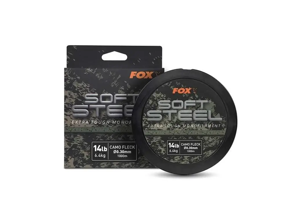 Fox Vlasec Soft Steel Fleck Camo Mono 1000m Originální