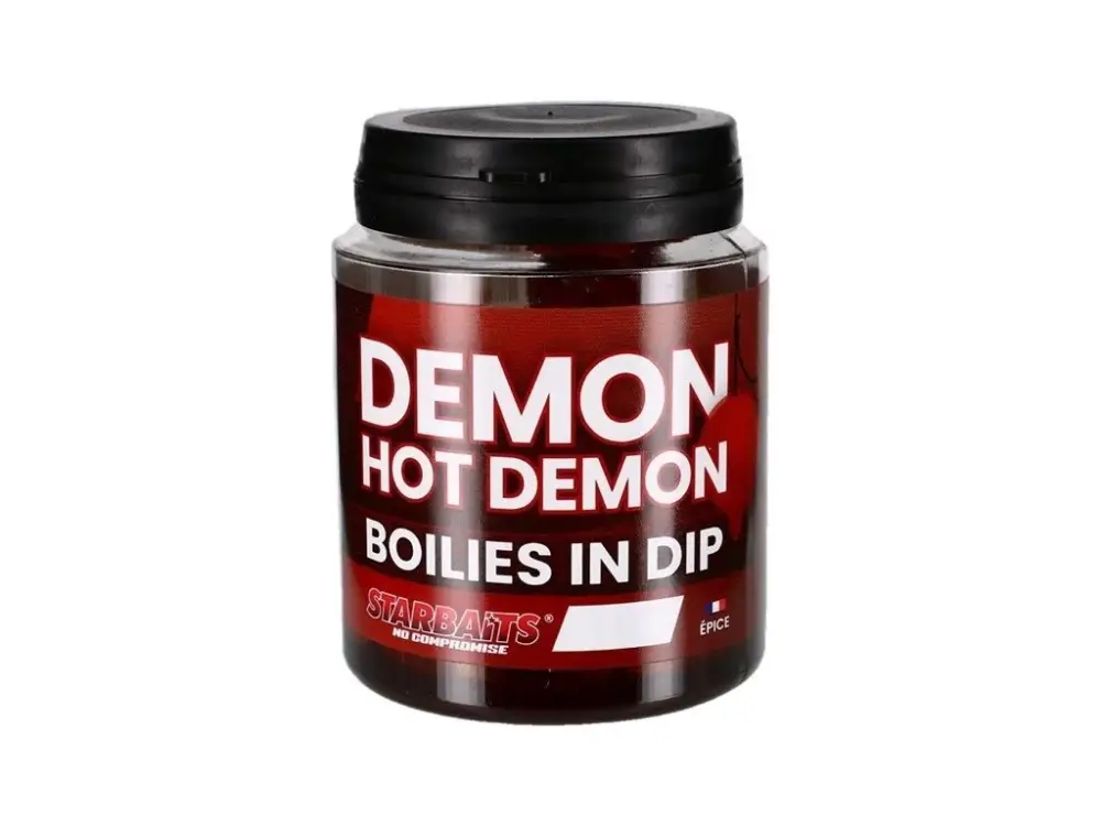 Starbaits Boilies In Dip Concept Hot Demon 150g Akce