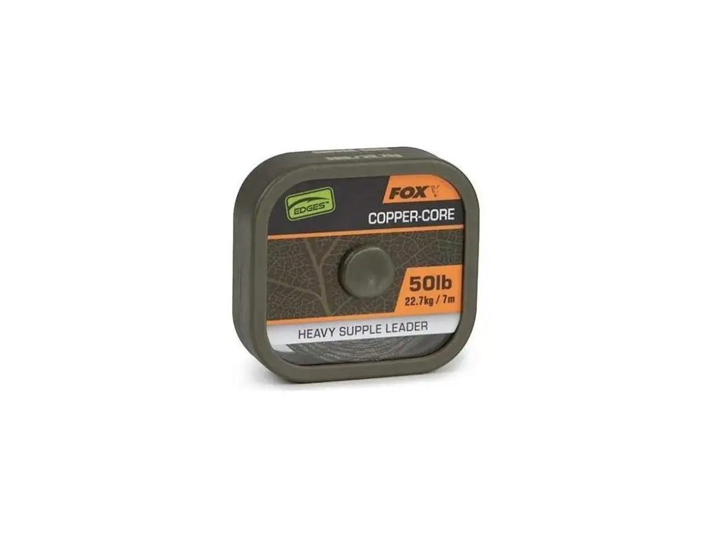 Fox Šňůrka Edges Naturals Copper-Core 50lb 7m Sleva