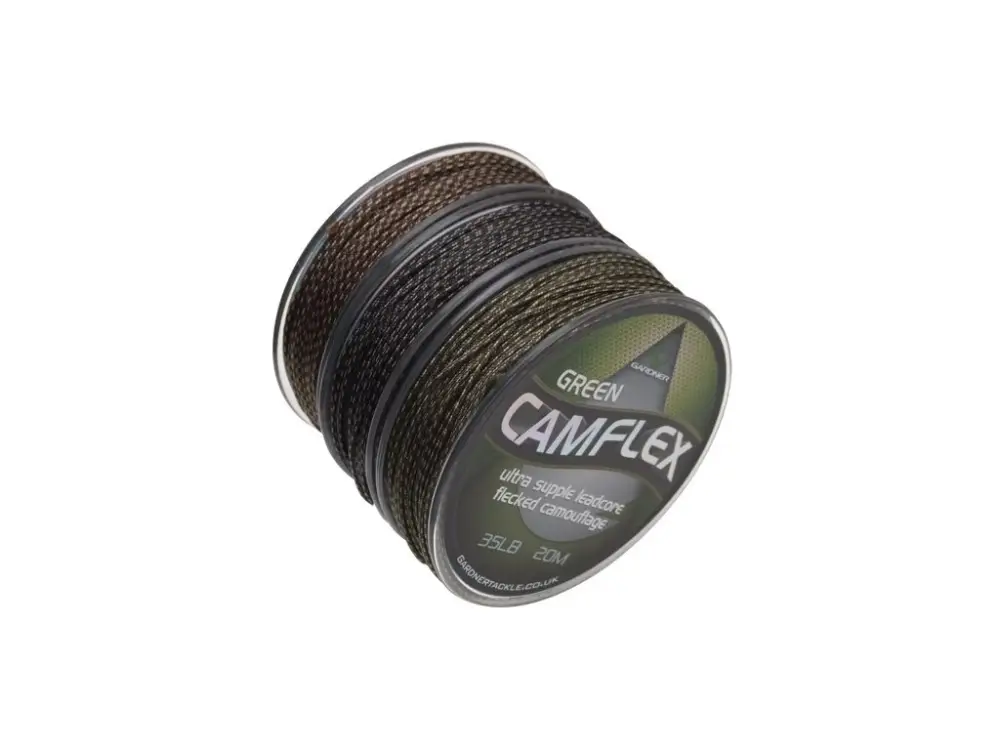 Omezená Nabídka Gardner Olověná šňůrka Camflex Leadcore Camo Brown 20m