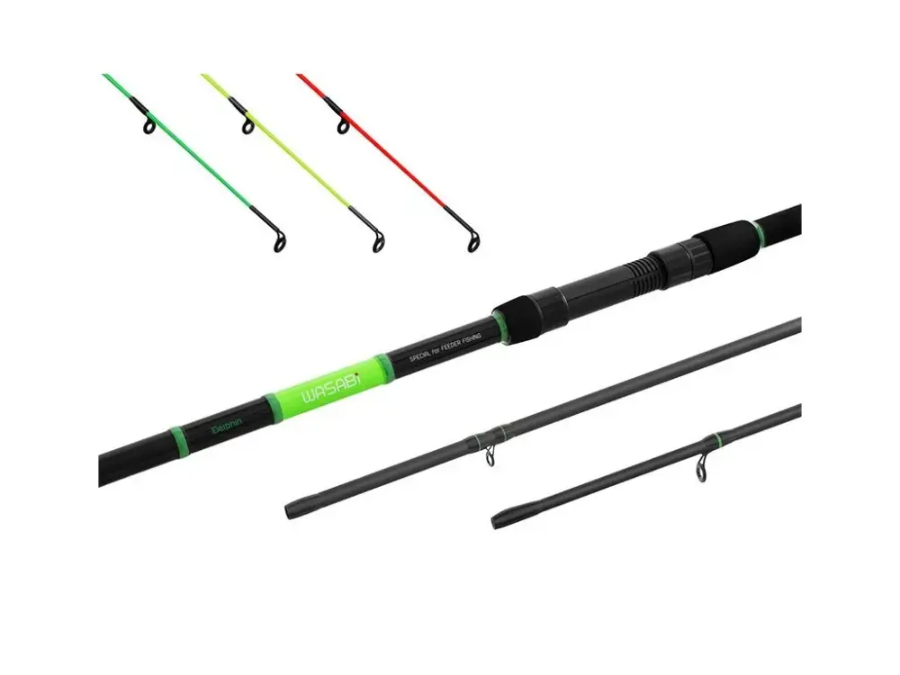 Nakupujte Hned Delphin Prut Wasabi Feeder NXT 3,6m 100g 3+3-díl