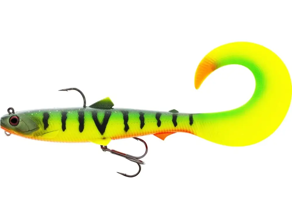 Cenová Bomba Westin Gumová Nástraha Bullteez Curltail R2F Sinking Tiger Pearch