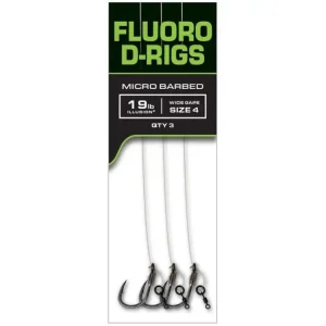 Přímo Od Výrobce Fox Návazce Carp Ready Rigs Fluoro D-Rig 3ks