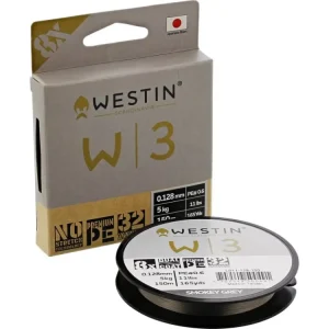 Rychlé Dodání Westin Pletená Šňůra W3 8-Braid Smokey Grey 150m