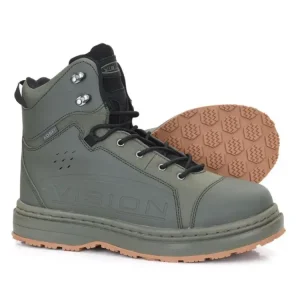 Hit Sezóny Vision Brodící Boty Koski Gummi 2.0 Wading Shoe Green