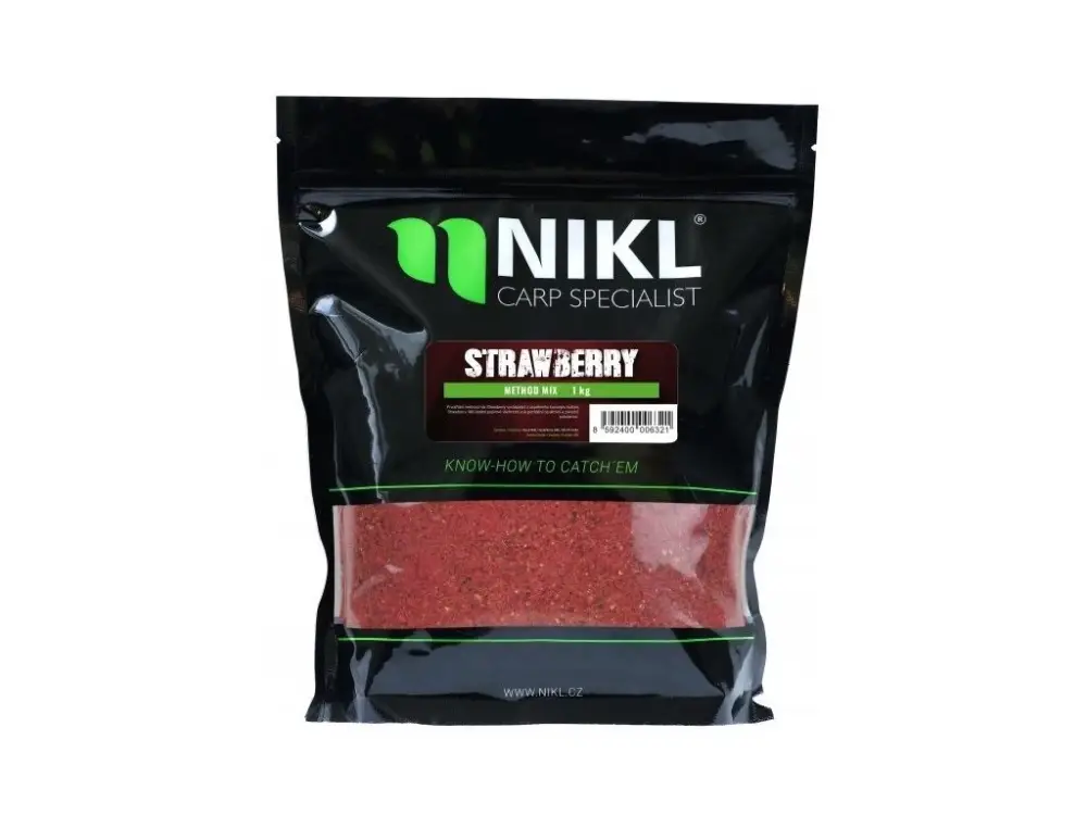 Nikl Method Mix Strawberry 1kg Víkendová Akce