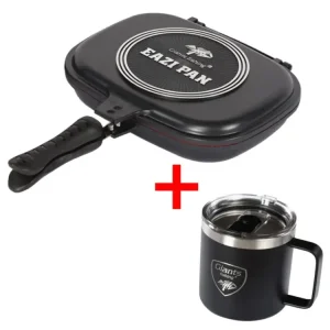 Giants Fishing Akční Set Pánev Na Vaření Eazi Pan Medium + Nerezový Thermo Hrnek 400 ml Ihned K Objednání