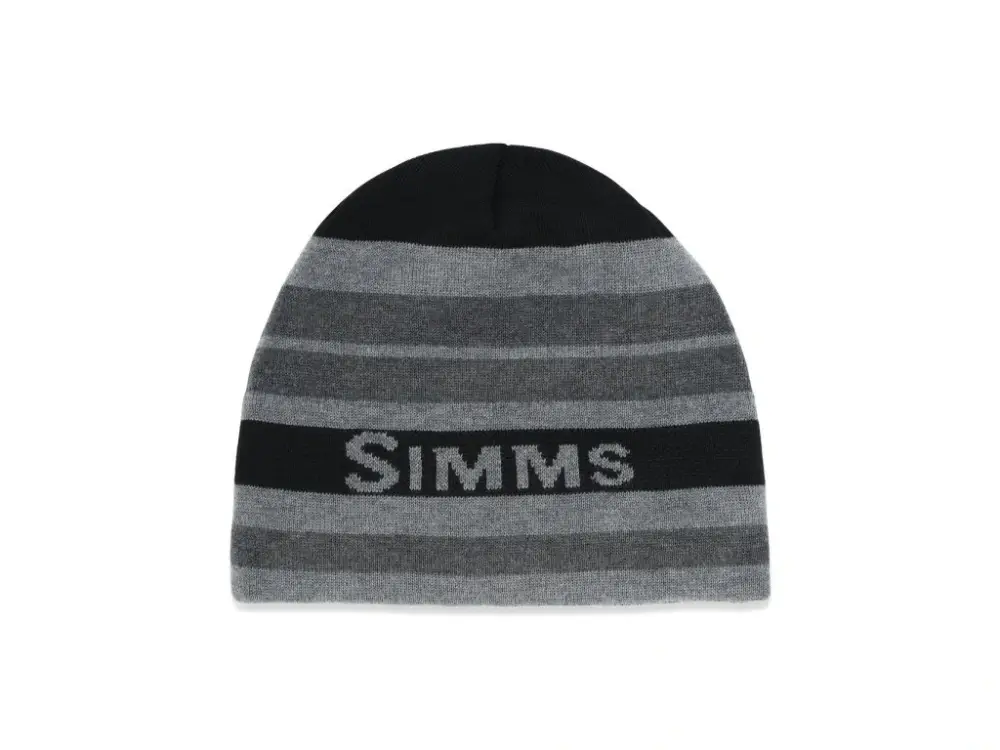 Simms Čepice Everyday Beanie Carbon Stripe Super Cena