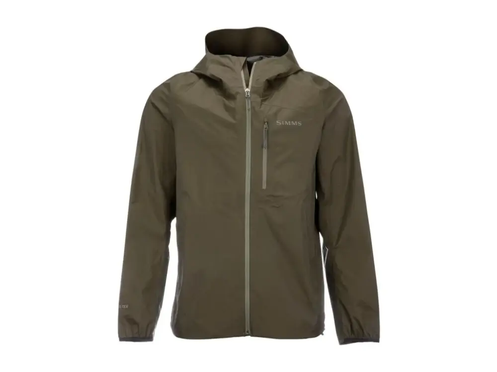 Poslední Šance Simms Bunda Flyweight Shell Jacket Dark Stone