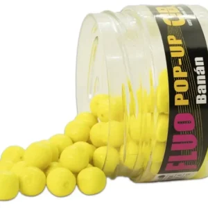 Akce Carp Inferno Plovoucí Boilie Pop-Up Fluo Banán 200ml