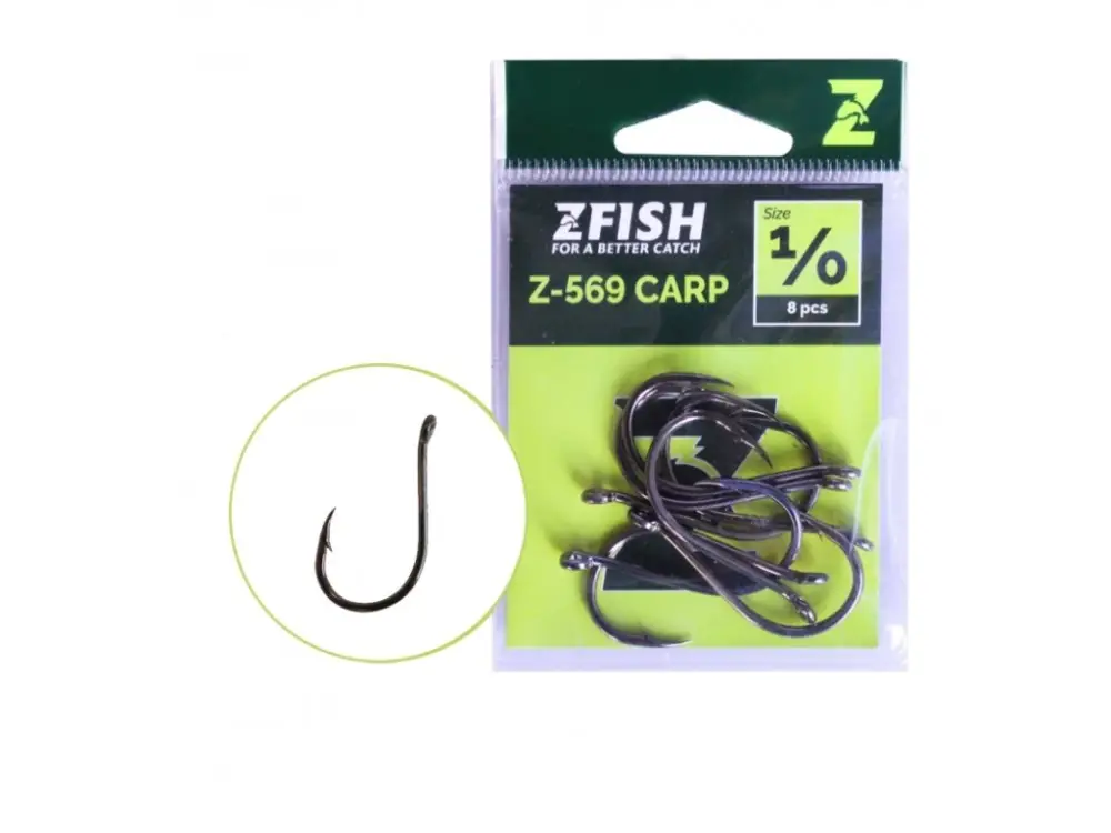 Finální Výprodej Zfish Háčky Carp Hooks Z-569