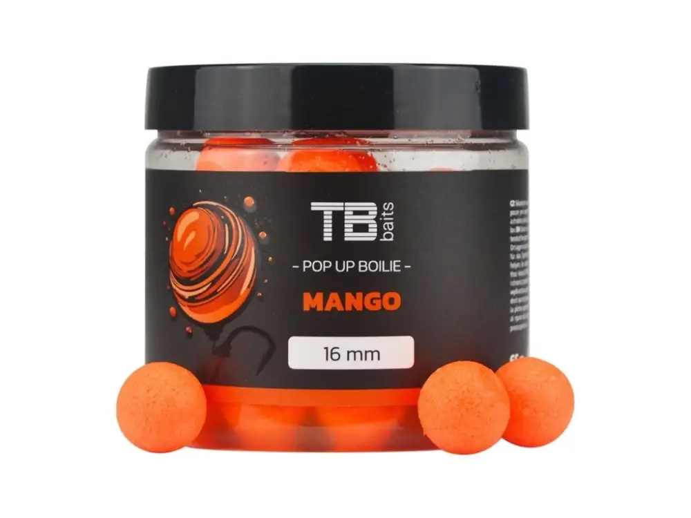 TB Baits Plovoucí Boilie Pop-Up Mango + NHDC 65g Koupit Online