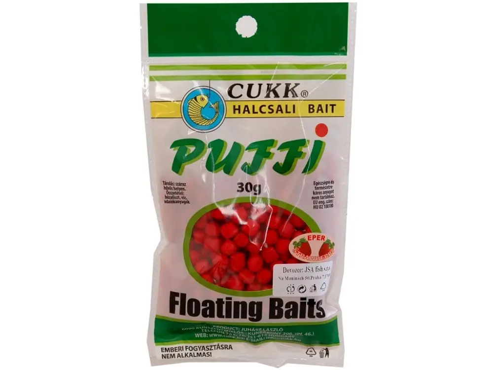 CUKK Foukaný Chleba Puffi Jahoda 30g Levný