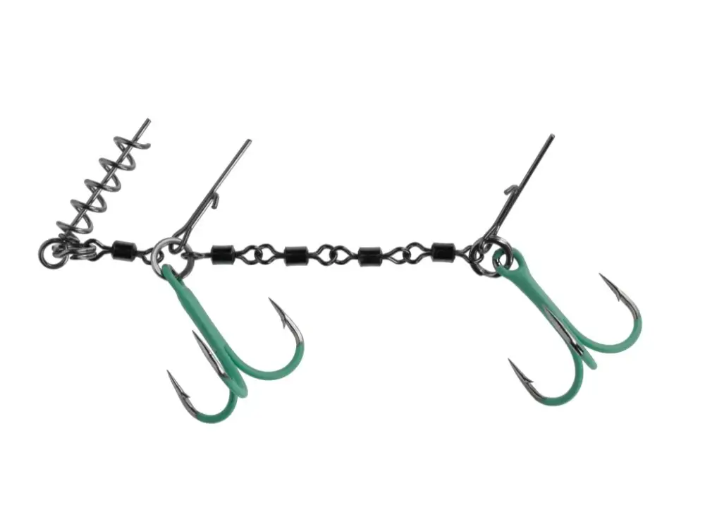 Výprodej Mikado Stinger Jaws Double Evo Stinger Fluo