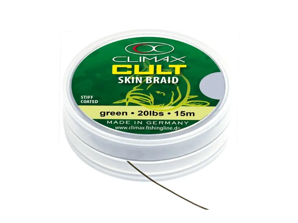 Climax Návazcová Šňůra SKIN Braid Camou Green 15m Expresní Doručení