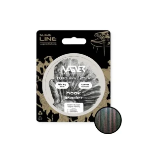 Časově Omezené Vagner Fishing Návazcová Šnůra Hook Leader Camo Multicolor 25m