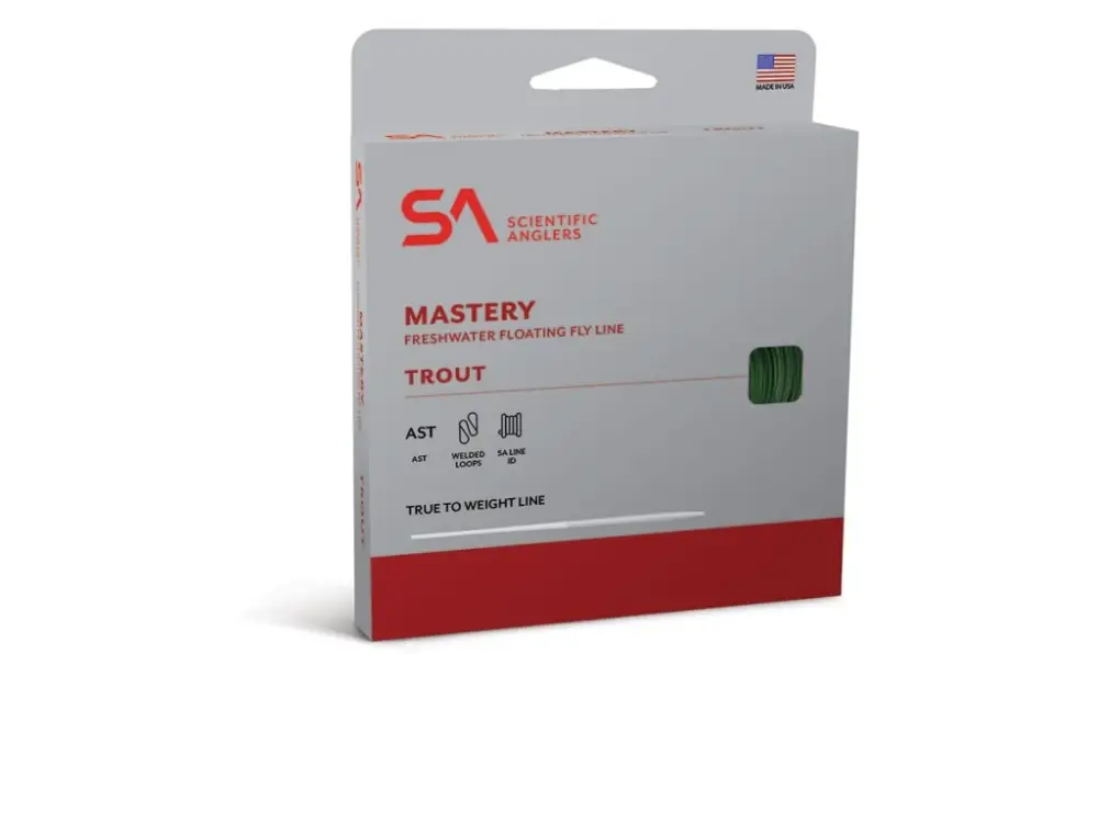 Poslední Šance Scientific Anglers Muškařská Šňůra Mastery Trout Floating WF 90ft