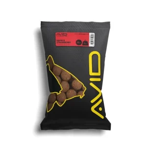 Avid Carp Boilies Squid & Strawberry 1kg Nejprodávanější