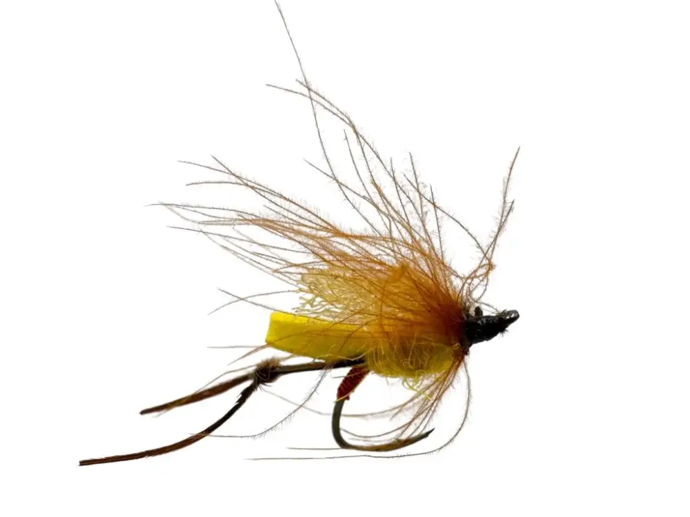 AZ-Fishing Muška Foam Grasshopper Yellow Značkový