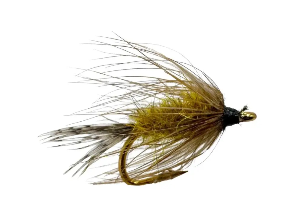 Top Prodej AZ-Fishing Mokrá Muška Yellow Soft Hackle