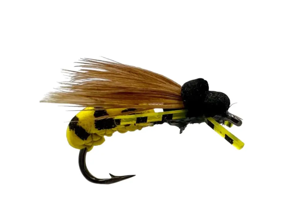 Originální AZ-Fishing Muška Foam Wasp Yellow Black