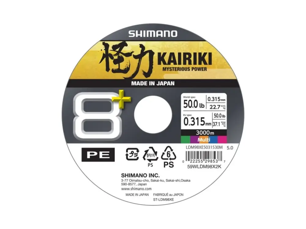 Kup Teď Shimano Pletená Šnůra Line Kairiki 8+ Multicolor 1m