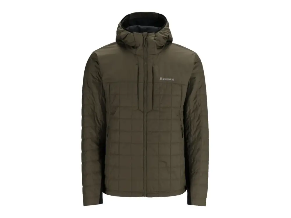 Jen Po Omezenou Doba Simms Bunda Men's Fall Run Hybrid Hoody Loden
