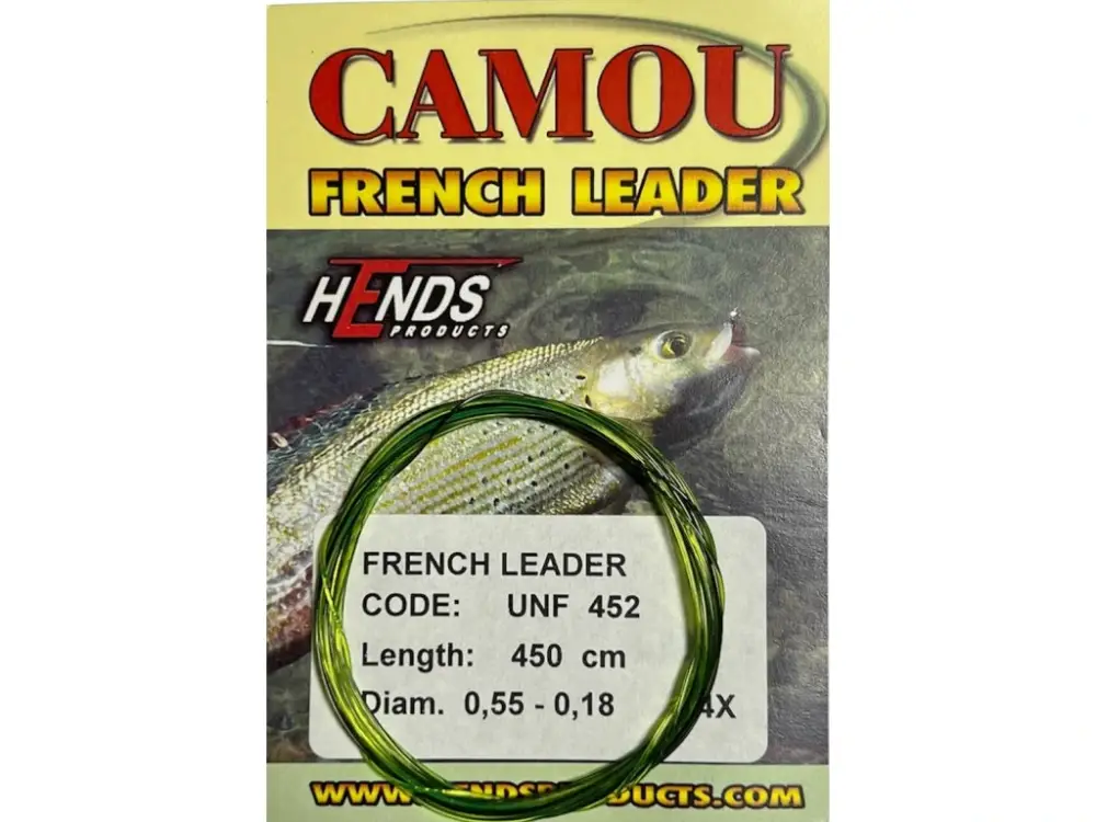 Must-Have Hends Francouzský Návazec Camou French Leader Camou Fluo 4,5m
