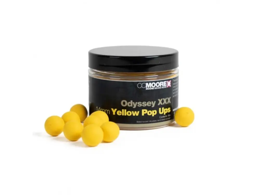 CC Moore Plovoucí Boilie Odyssey XXX Yellow Pop Up Originální