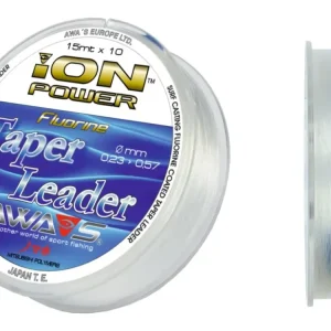 AWAS Vlasec Power Fluorine Taper Leaders 10x15m Zlevněný