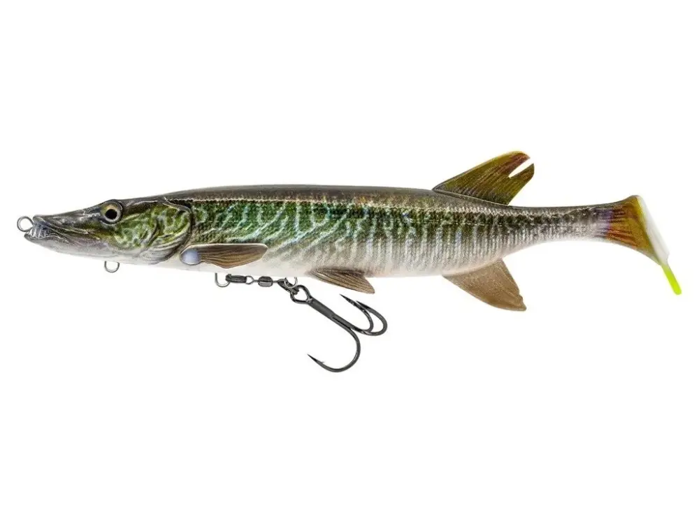 Savage Gear Gumová Nástraha 3D Pike Shad Slow Sinking Jack Pike Sezónní Sleva