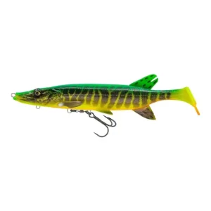 Savage Gear Gumová Nástraha 3D Pike Shad Slow Sinking Fire Pike Pouze Dnes