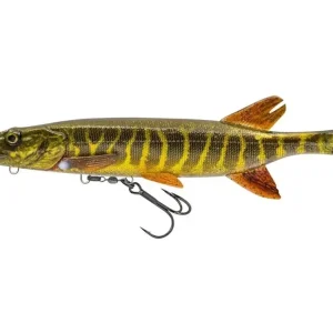 Vrácení Zdarma Savage Gear Gumová Nástraha 3D Pike Shad Slow Sinking Clear Pike