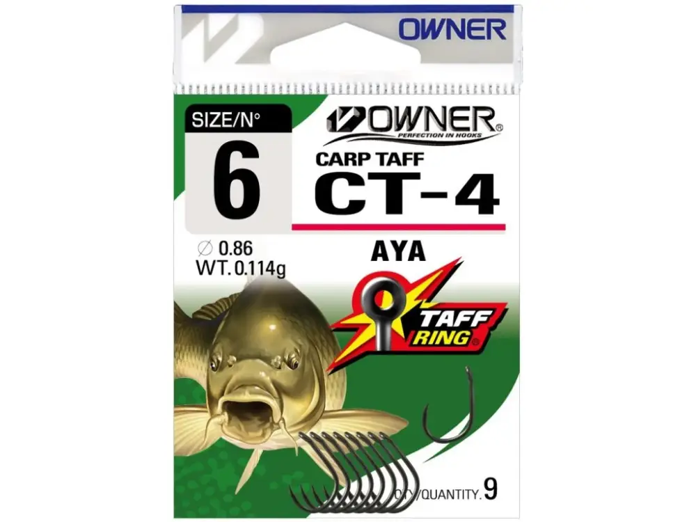 Časově Omezené Owner Háčky CT-4 Carp Aya