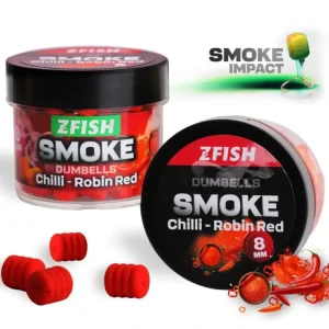 Originální Zfish Smoke Pop-Up Dumbells Chilli-Robin Red