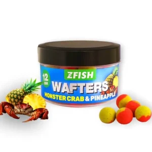 Značkový Zfish Vyvážené Boilies Balanced Wafters Monster Crab-Pineapple