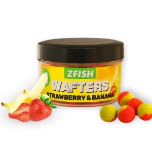 Časově Omezené Zfish Vyvážené Boilies Balanced Wafters Strawberry-Banana