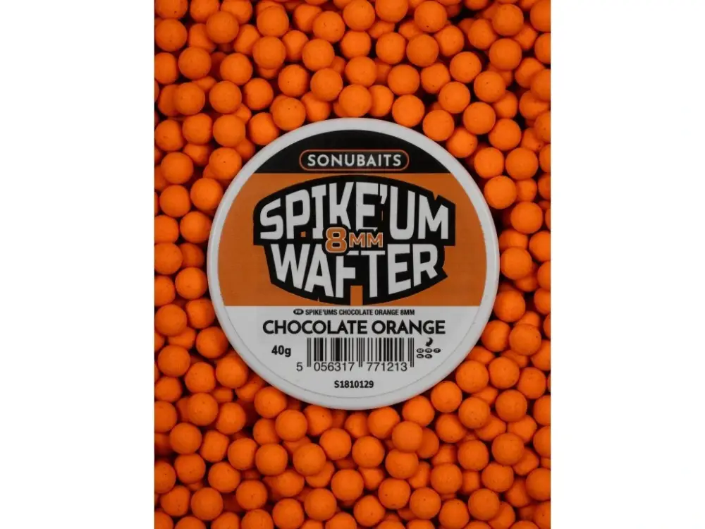 Sonubaits Neutrálně Vyvážená Nástraha Spike'um Wafters Chocolate Orange Autentický