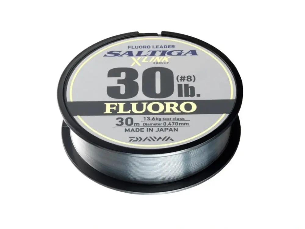 Daiwa Fluorocarbon Saltiga FC Leader X'Link 30m Akční Cena